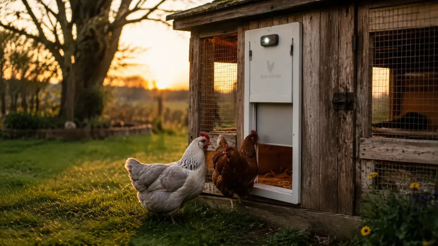 RUN-CHICKEN T50 Review: A Year of Letting It Lock Up My Coop Every Night